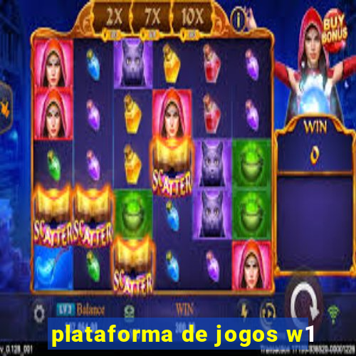 plataforma de jogos w1